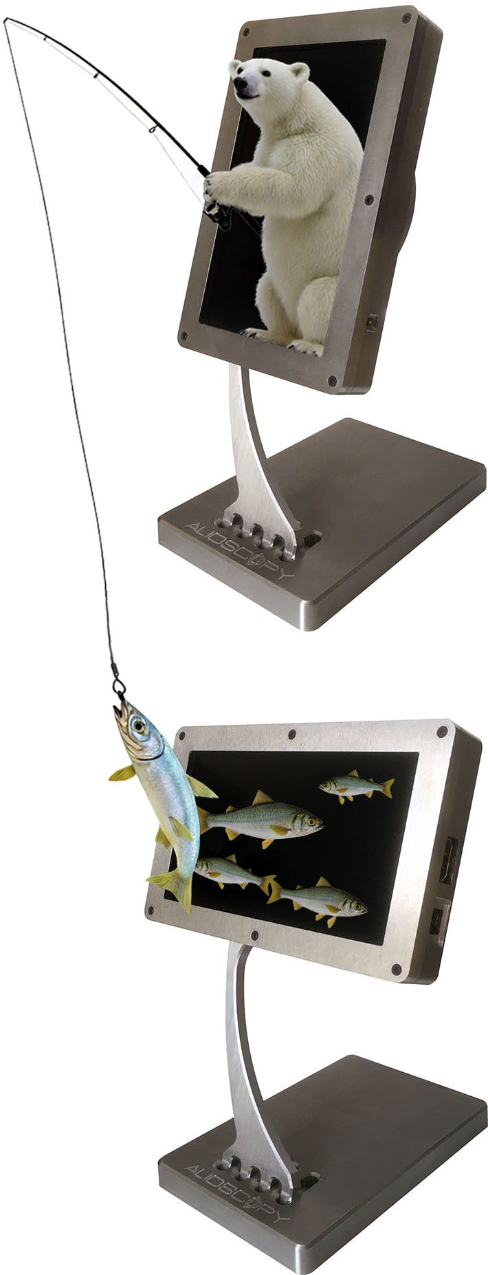 Alioscopy 5.5” Landscape & Portrait